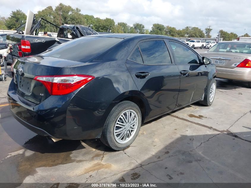 2014 Toyota Corolla L/Le/S/S Plus/Le Plus VIN: 5YFBURHE7EP164151 Lot: 37876796