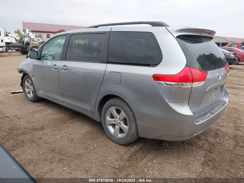 2011 Toyota Sienna Le V6 VIN: 5TDKK3DC3BS129701 Lot: 37876836