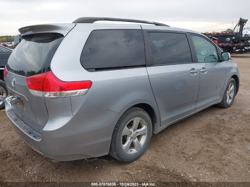 2011 Toyota Sienna Le V6 VIN: 5TDKK3DC3BS129701 Lot: 37876836