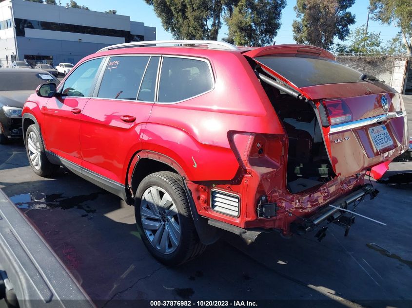 2021 Volkswagen Atlas 3.6L V6 Sel VIN: 1V2ER2CA4MC506543 Lot: 37876982