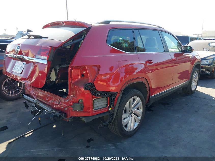 2021 Volkswagen Atlas 3.6L V6 Sel VIN: 1V2ER2CA4MC506543 Lot: 37876982