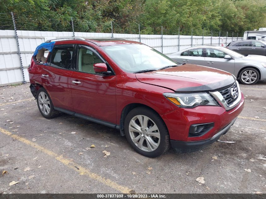 2019 Nissan Pathfinder Sl VIN: 5N1DR2MN7KC588386 Lot: 37877037