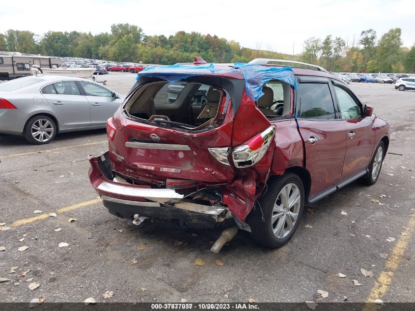 2019 Nissan Pathfinder Sl VIN: 5N1DR2MN7KC588386 Lot: 37877037