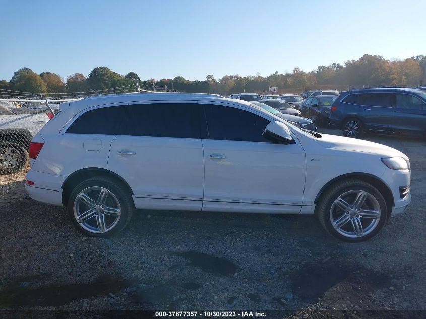 2015 Audi Q7 3.0T Premium Plus VIN: WA1LGAFE1FD030525 Lot: 37877357