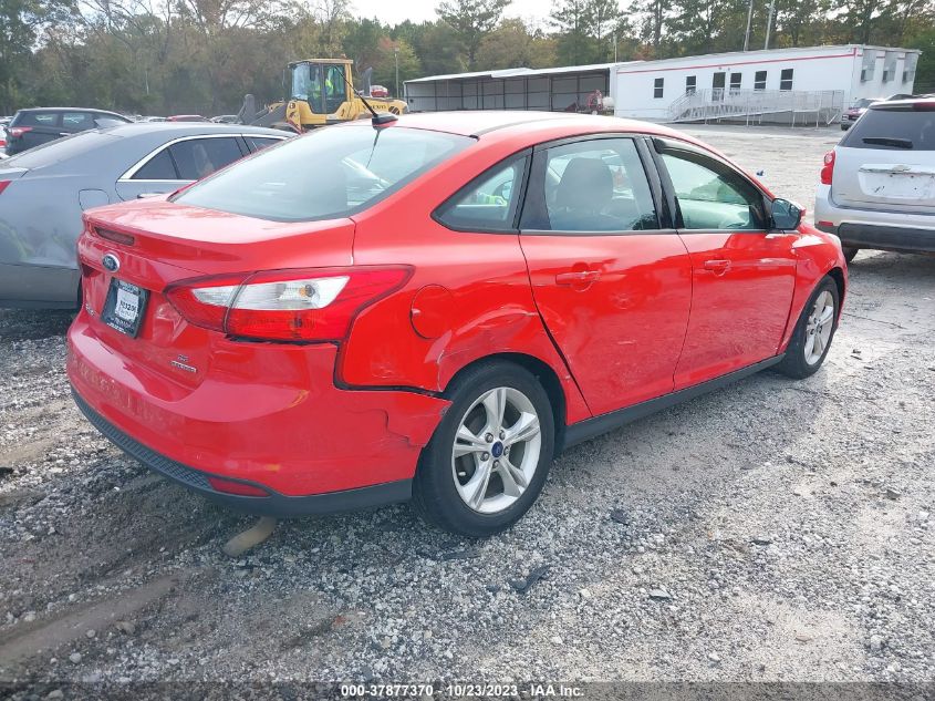 2014 Ford Focus Se VIN: 1FADP3F28EL438980 Lot: 37877370