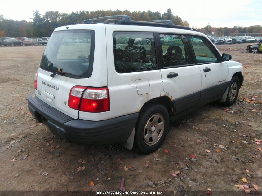 2001 Subaru Forester L VIN: JF1SF63521H735802 Lot: 37877442