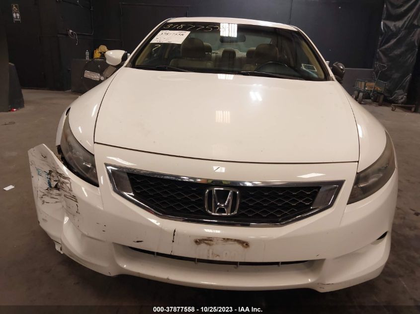 2010 Honda Accord Cpe Ex-L VIN: 1HGCS1B80AA007463 Lot: 37877558