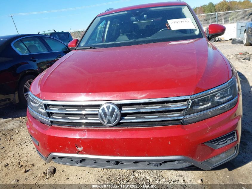 2018 Volkswagen Tiguan Sel Premium VIN: 3VV5B7AX9JM200203 Lot: 37877583