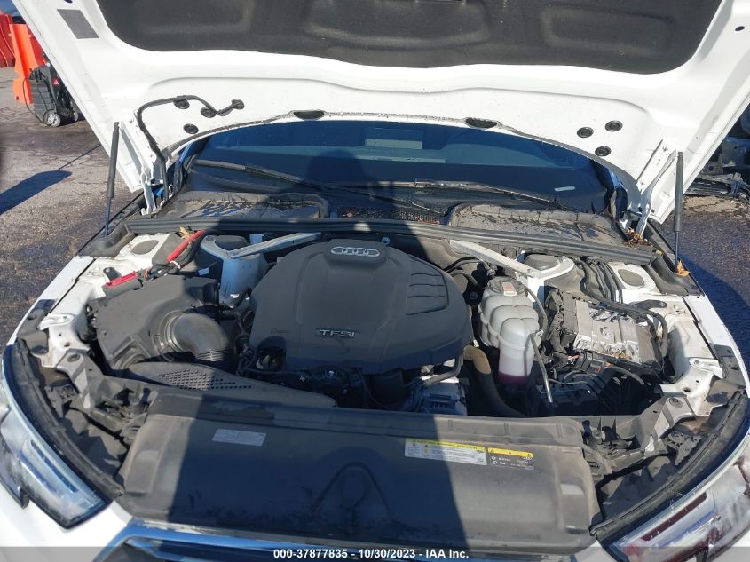 2019 Audi A4 Premium Plus VIN: WAUENAF48KN018319 Lot: 37877835