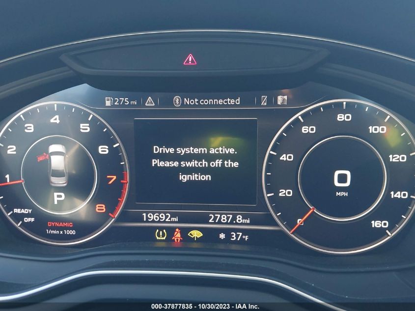 2019 Audi A4 Premium Plus VIN: WAUENAF48KN018319 Lot: 37877835