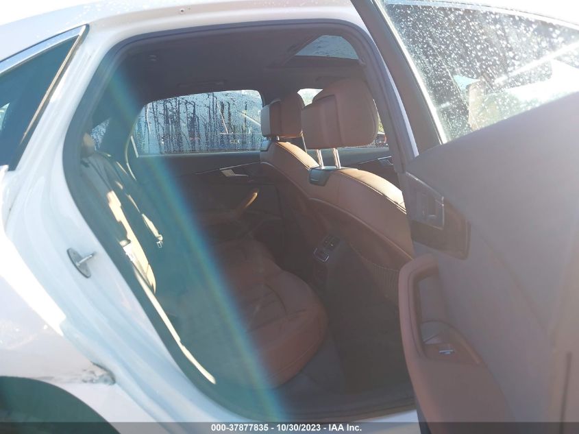 2019 Audi A4 Premium Plus VIN: WAUENAF48KN018319 Lot: 37877835