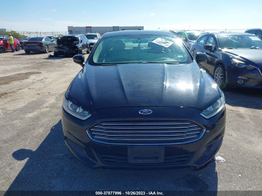 2014 Ford Fusion S VIN: 1FA6P0G71E5368096 Lot: 37877996