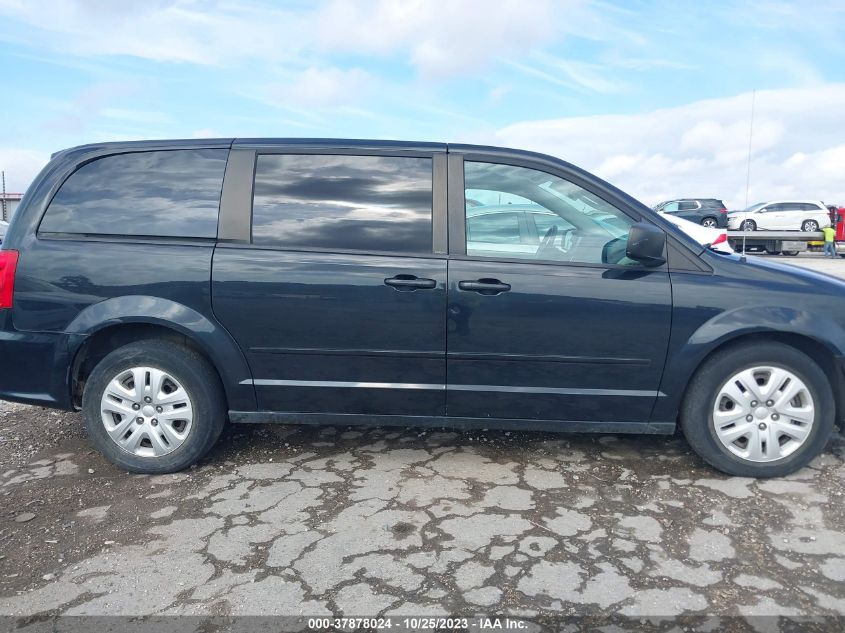 2014 Dodge Grand Caravan Se VIN: 2C4RDGBG4ER244536 Lot: 37878024