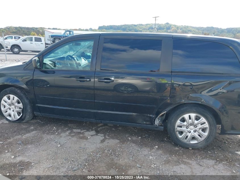 2014 Dodge Grand Caravan Se VIN: 2C4RDGBG4ER244536 Lot: 37878024