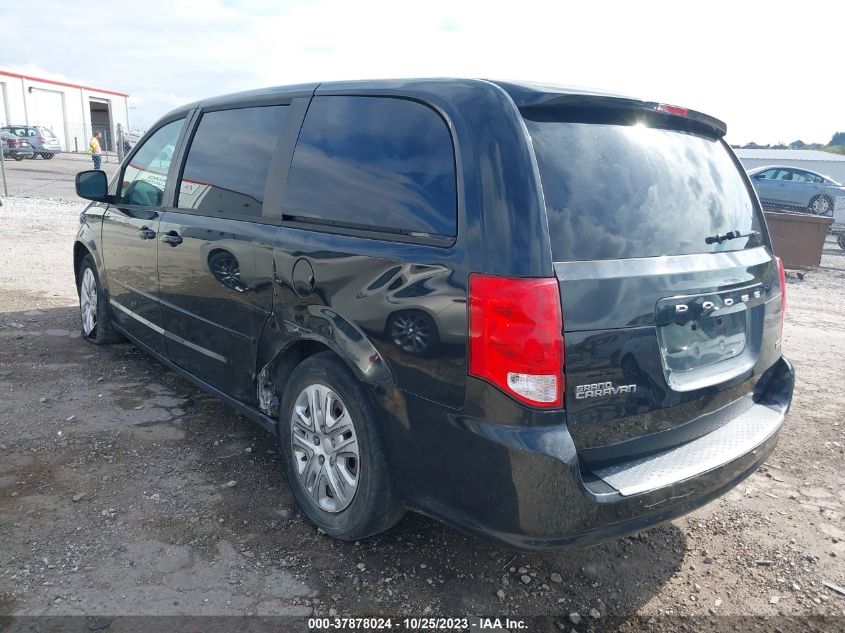 2014 Dodge Grand Caravan Se VIN: 2C4RDGBG4ER244536 Lot: 37878024