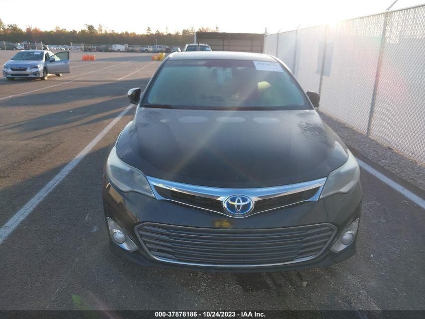 2013 Toyota Avalon Hybrid Limited/Xle Premium/Xle Touring VIN: 4T1BD1EB9DU012168 Lot: 37878186