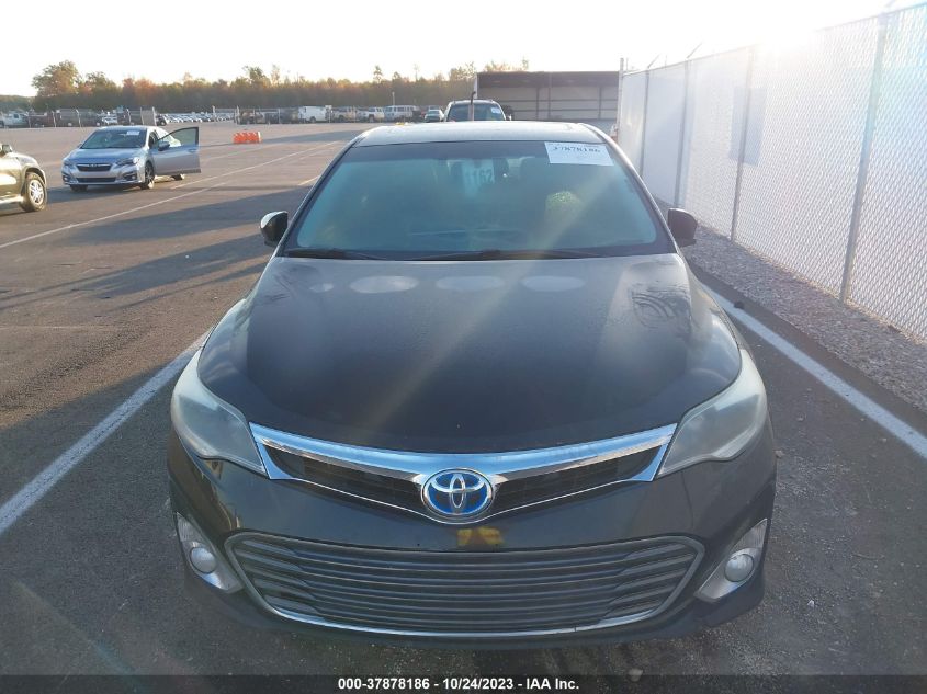 2013 Toyota Avalon Hybrid Limited/Xle Premium/Xle Touring VIN: 4T1BD1EB9DU012168 Lot: 37878186