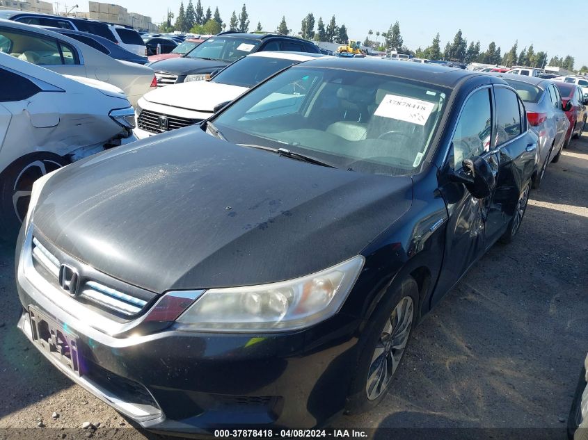 2015 Honda Accord Hybrid Touring VIN: 1HGCR6F78FA009446 Lot: 37878418