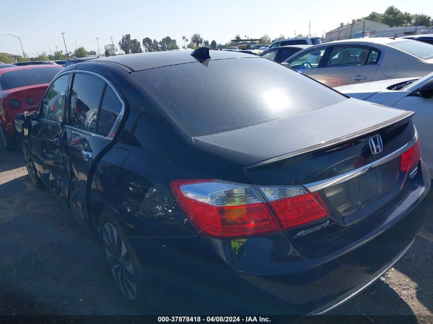 2015 Honda Accord Hybrid Touring VIN: 1HGCR6F78FA009446 Lot: 37878418