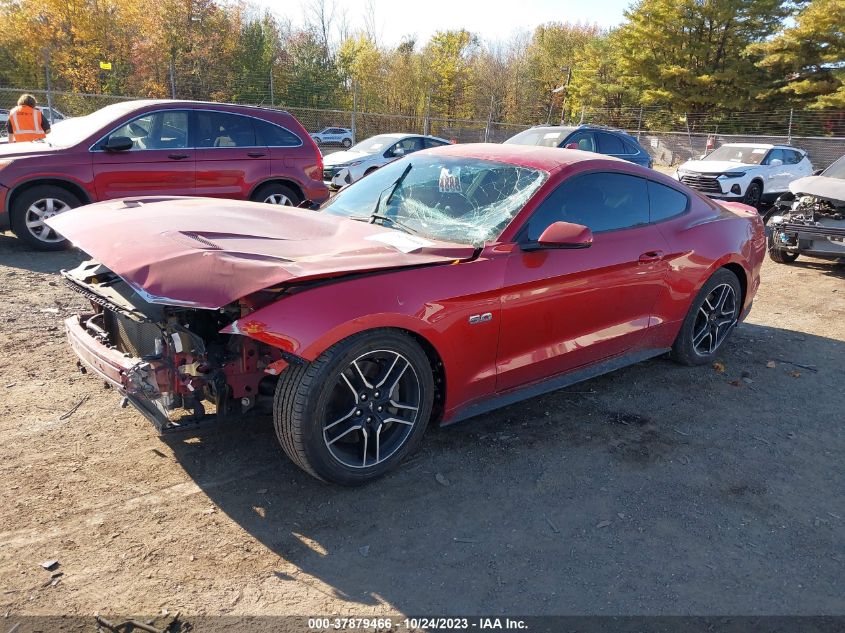 2020 Ford Mustang Gt VIN: 1FA6P8CF4L5185901 Lot: 37879466