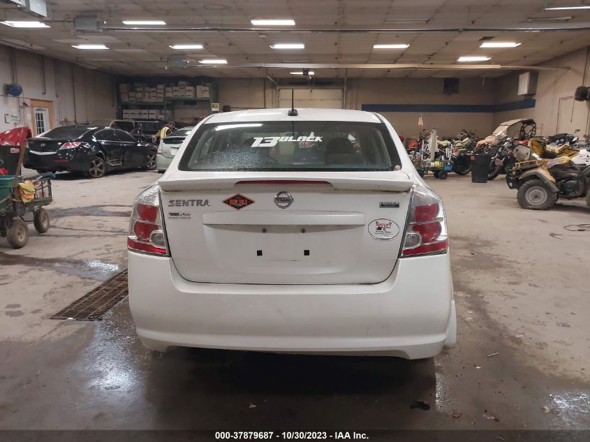 2011 Nissan Sentra 2.0 Sr VIN: 3N1AB6AP9BL724095 Lot: 37879687