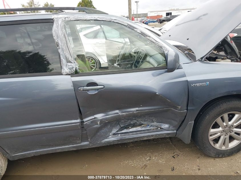 2006 Toyota Highlander Hybrid VIN: JTEEW21A160031947 Lot: 37879713