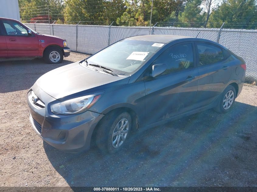 2012 Hyundai Accent Gls VIN: KMHCT4AE0CU123070 Lot: 37880011