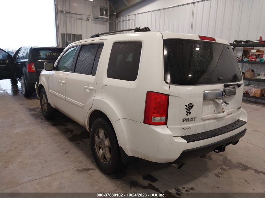 2011 Honda Pilot Ex-L VIN: 5FNYF4H71BB050551 Lot: 37880102