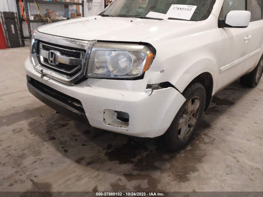 2011 Honda Pilot Ex-L VIN: 5FNYF4H71BB050551 Lot: 37880102