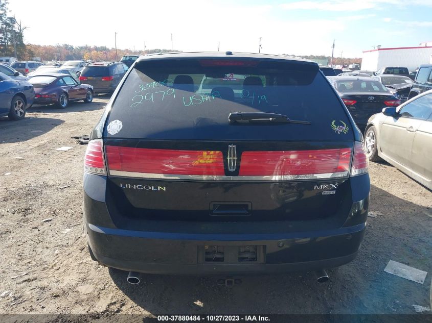 2008 Lincoln Mkx VIN: 2LMDU88C38BJ13275 Lot: 37880484