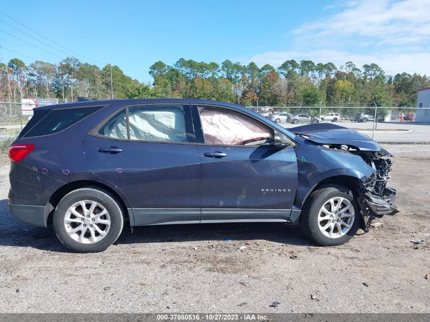 2018 Chevrolet Equinox Ls VIN: 3GNAXHEV6JL357326 Lot: 37880516