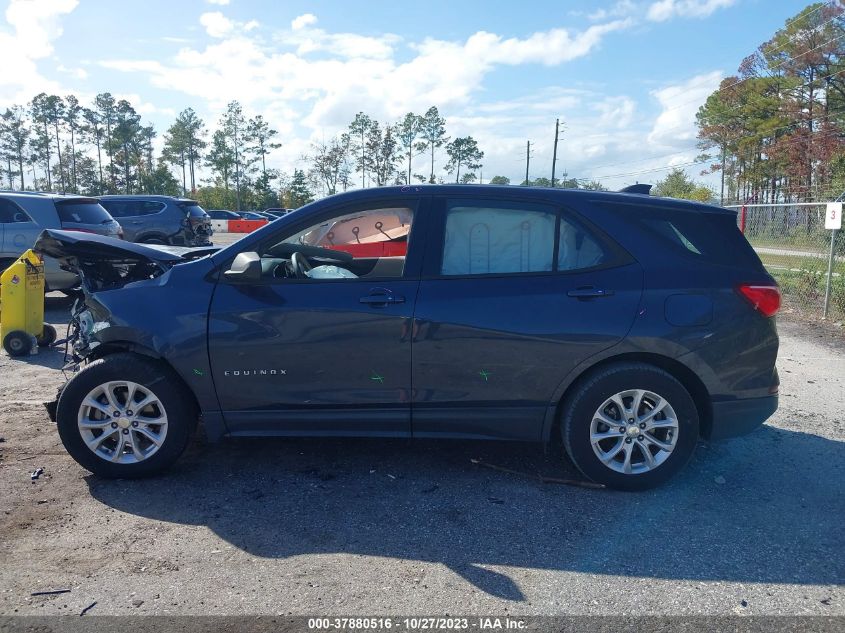 2018 Chevrolet Equinox Ls VIN: 3GNAXHEV6JL357326 Lot: 37880516