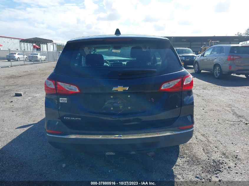 2018 Chevrolet Equinox Ls VIN: 3GNAXHEV6JL357326 Lot: 37880516