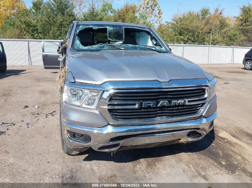 2021 Ram 1500 Big Horn VIN: 1C6RREBT1MN709831 Lot: 37880568