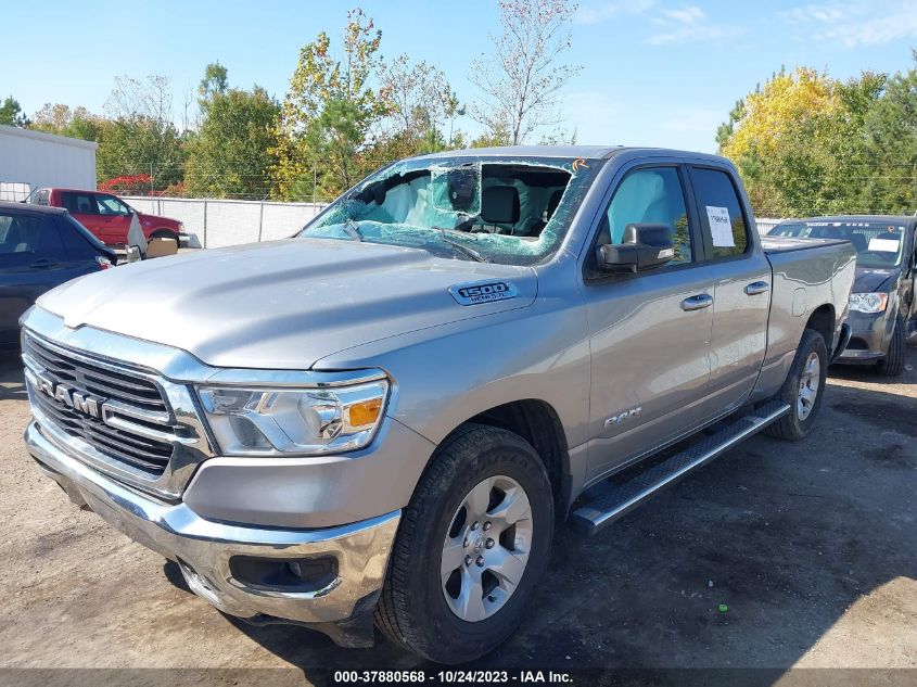 2021 Ram 1500 Big Horn VIN: 1C6RREBT1MN709831 Lot: 37880568