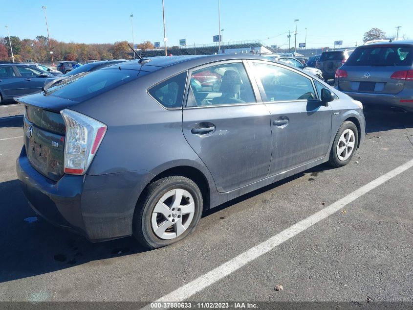 2011 Toyota Prius I/Ii/Iii/Iv/V VIN: JTDKN3DU6B1385358 Lot: 37880633