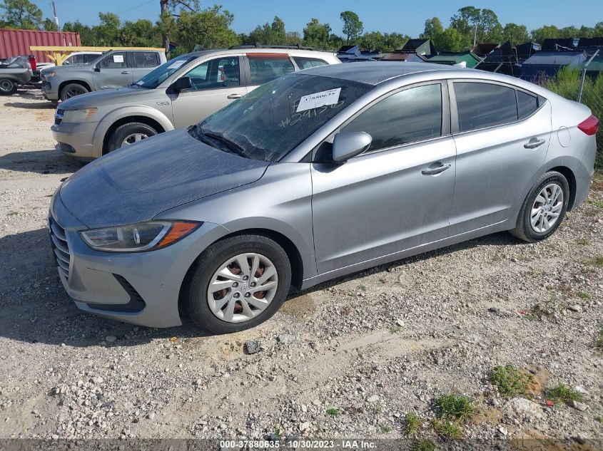 2017 Hyundai Elantra Se VIN: 5NPD74LF9HH104392 Lot: 37880635