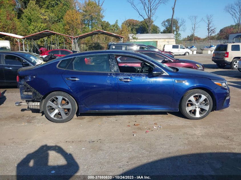 5XXGT4L39KG306165 2019 Kia Optima S