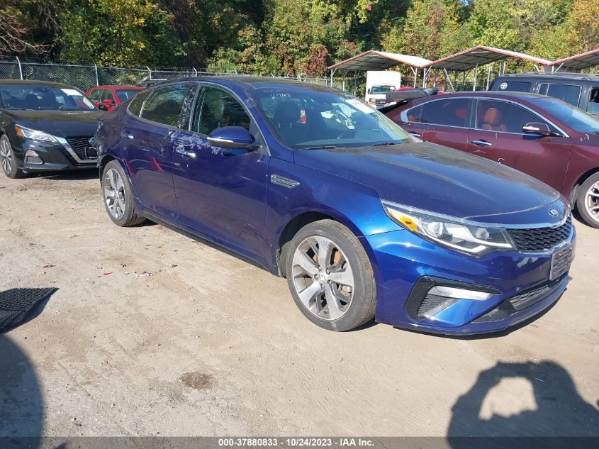 5XXGT4L39KG306165 2019 Kia Optima S