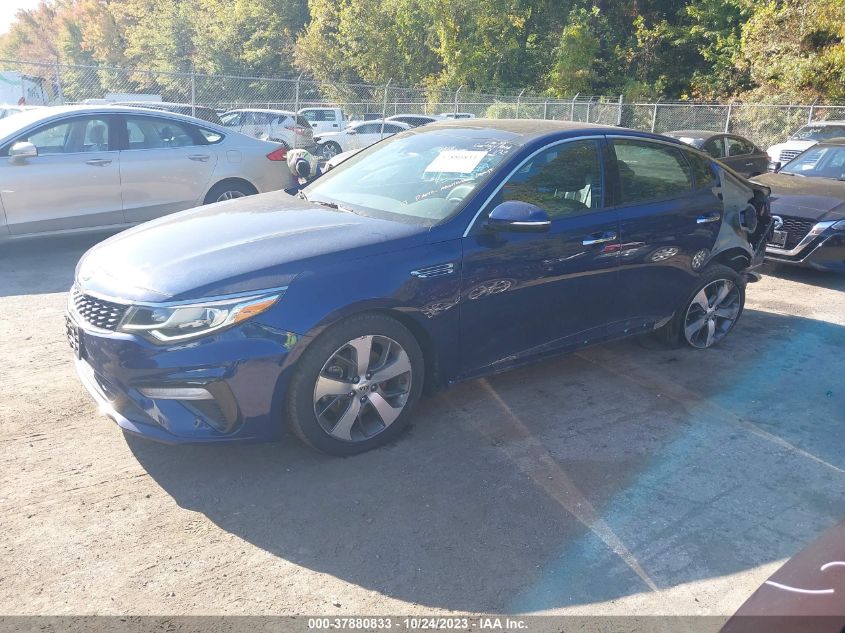 5XXGT4L39KG306165 2019 Kia Optima S