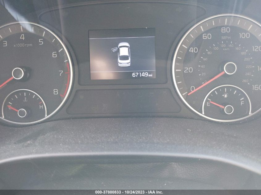 5XXGT4L39KG306165 2019 Kia Optima S