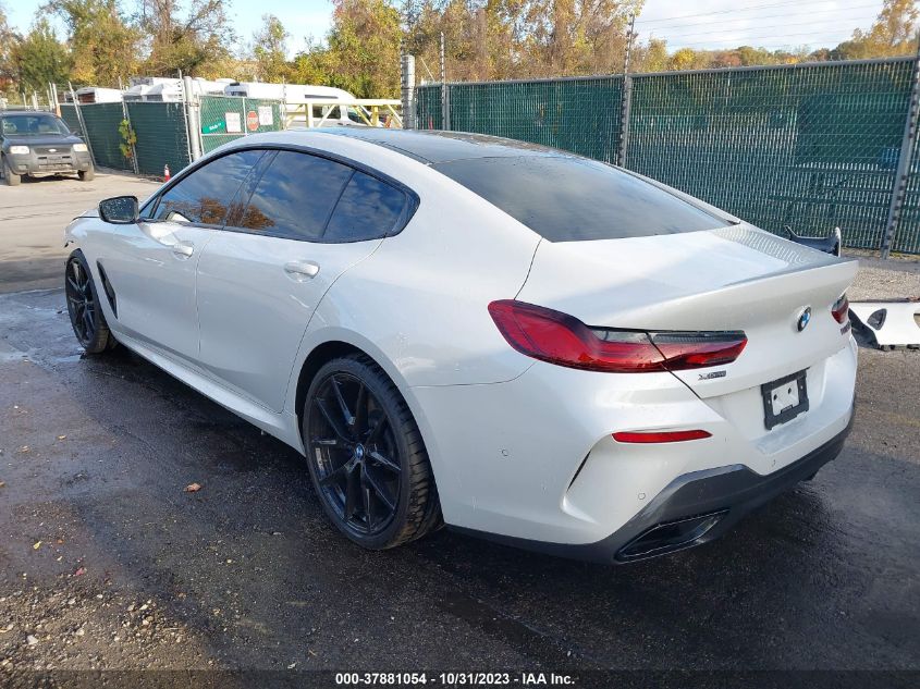 2022 BMW 8 Series M850I VIN: WBAGV8C07NCH07659 Lot: 37881054