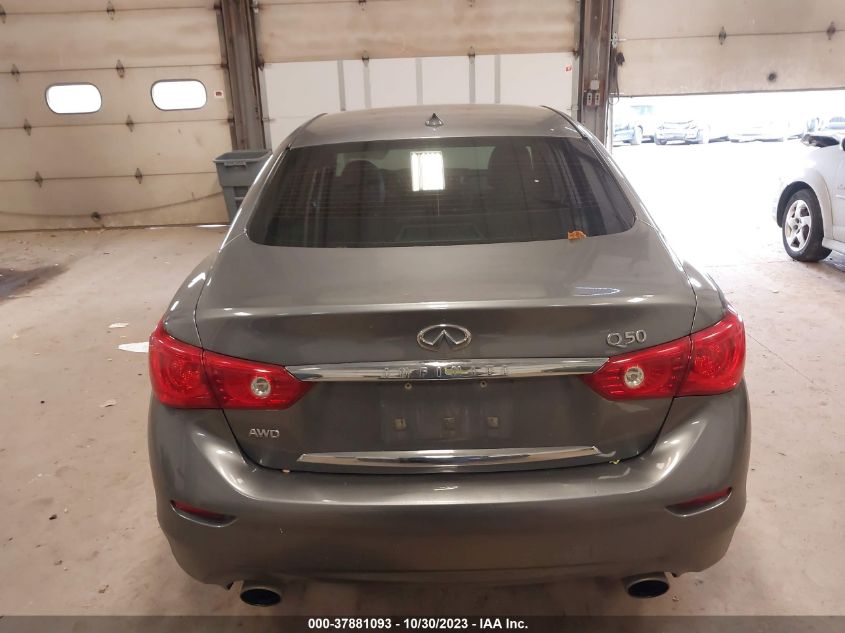 2015 Infiniti Q50 Premium VIN: JN1BV7AR2FM393990 Lot: 37881093