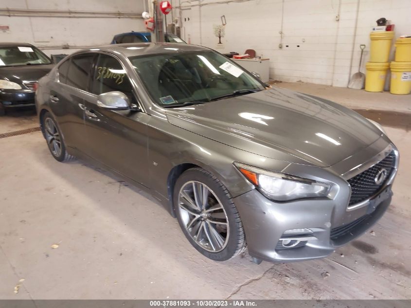 2015 Infiniti Q50 Premium VIN: JN1BV7AR2FM393990 Lot: 37881093