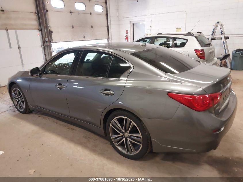 2015 Infiniti Q50 Premium VIN: JN1BV7AR2FM393990 Lot: 37881093