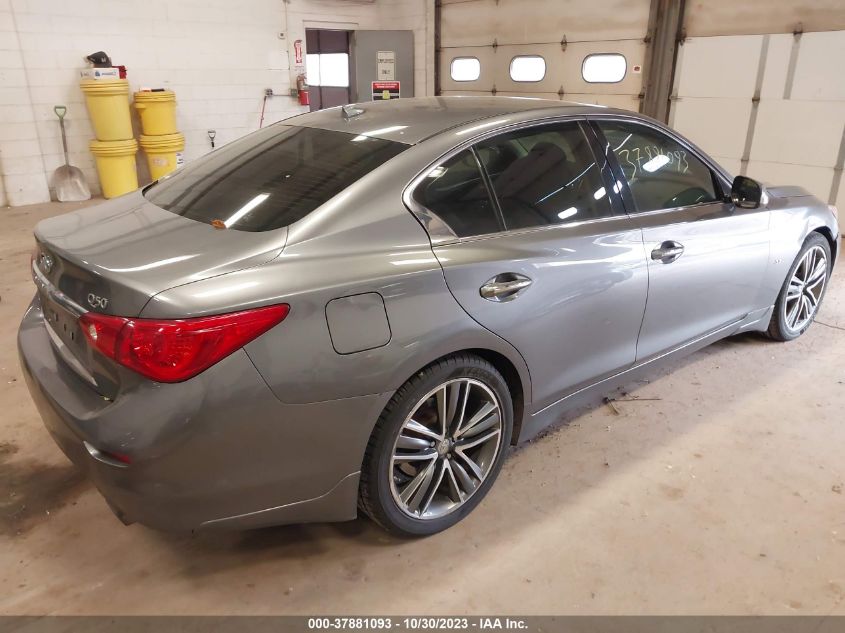 2015 Infiniti Q50 Premium VIN: JN1BV7AR2FM393990 Lot: 37881093