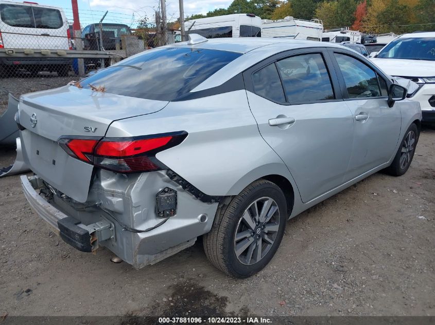 2020 Nissan Versa Sv VIN: 3N1CN8EV9LL853833 Lot: 37881096