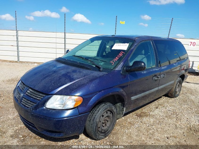 2006 Dodge Grand Caravan Se VIN: 1D4GP24R36B510986 Lot: 37881124