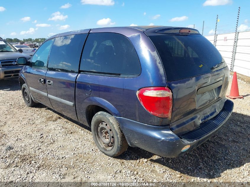 2006 Dodge Grand Caravan Se VIN: 1D4GP24R36B510986 Lot: 37881124