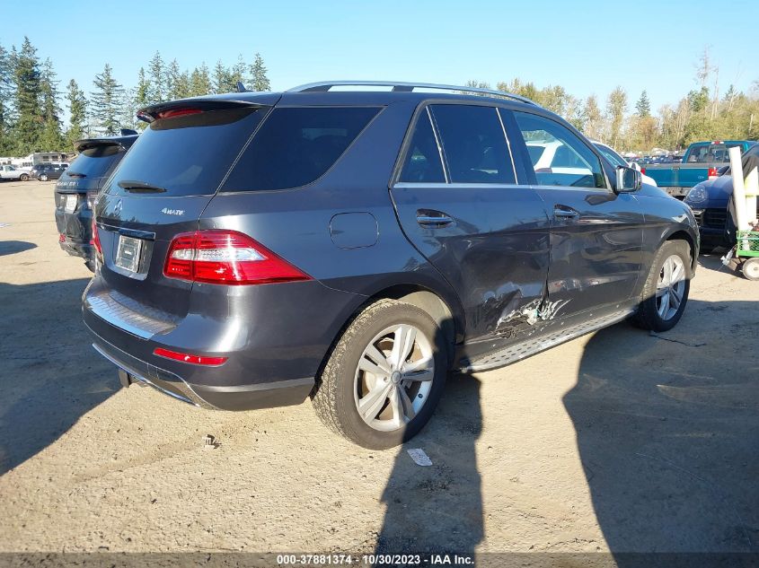 2013 Mercedes-Benz M-Class Ml 350 VIN: 4JGDA5HB8DA244542 Lot: 37881374